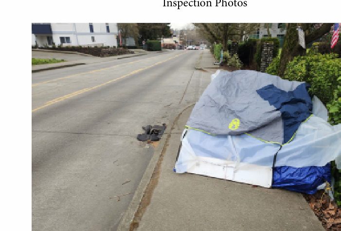 City of Seattle homeless encampment cleanup at meridian ave n & n 113th st, 2024-02-27 (Haller Lake)