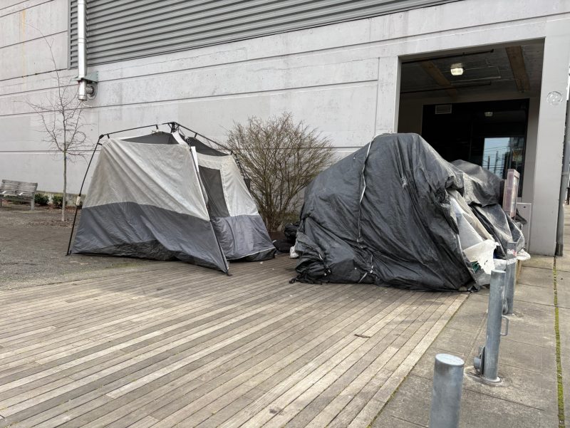 City of Seattle homeless encampment cleanup at Counterbalance Park, 2026-03-15 (Queen Anne)
