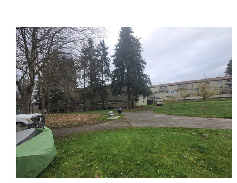 City of Seattle homeless encampment cleanup at Pratt Park, 2022-03-23 (Judkins Park)