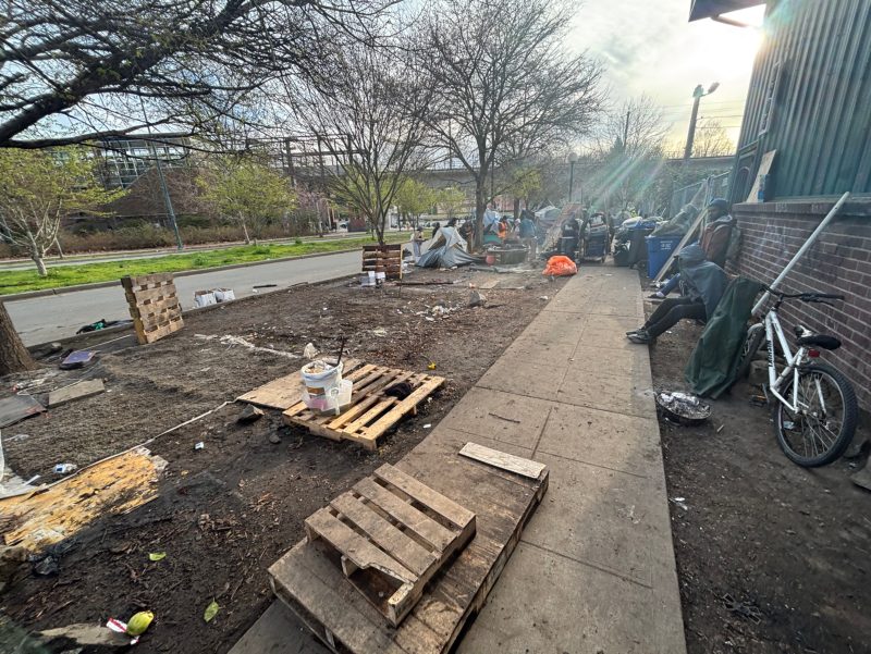 City of Seattle homeless encampment cleanup at s winthrop st & mlk jr way s, 2026-03-31 (North Beacon Hill/Jefferson Park)