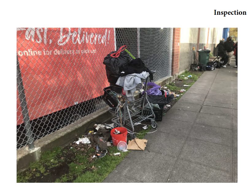 City of Seattle homeless encampment cleanup at mary ave nw & nw 85th st, 2022-04-14 (North Beach/Blue Ridge)