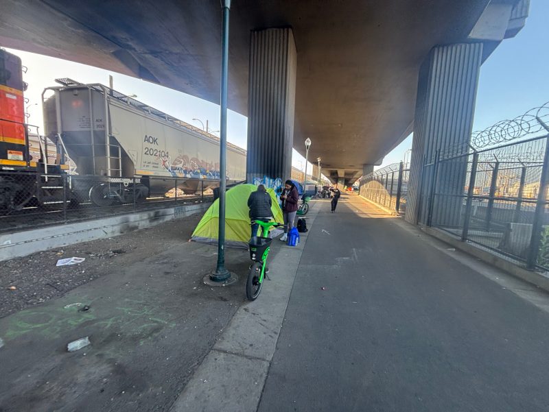 City of Seattle homeless encampment cleanup at elliot bay bike trail & s atlantic st, 2026-04-24 (North Beacon Hill/Jefferson Park)