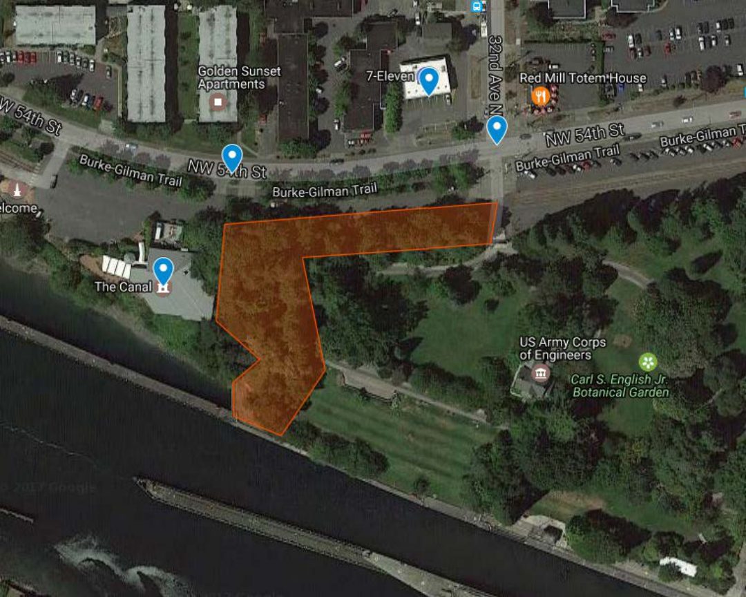 City of Seattle homeless encampment cleanup at Ballard Locks, 2017-05-01 (Sunset Hill/Loyal Heights)