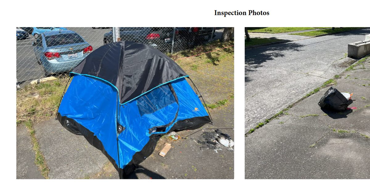 City of Seattle homeless encampment cleanup at 7th ave nw & 65th st, 2025-05-07 (Greenwood/Phinney Ridge)