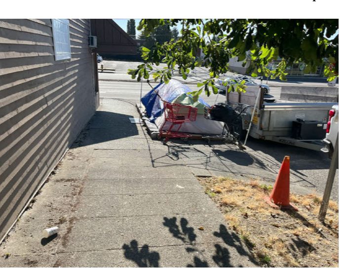 City of Seattle homeless encampment cleanup at n 79th st & aurora ave n, 2025-07-17 (Greenwood/Phinney Ridge)