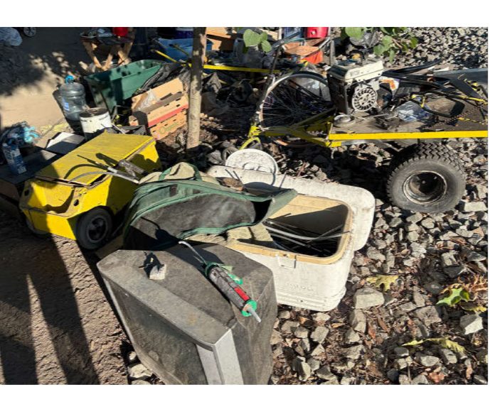 City of Seattle homeless encampment cleanup at e marginal way s & s front st, 2025-08-11 (Georgetown)