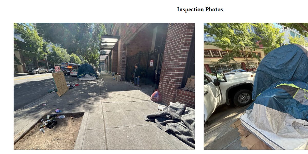 City of Seattle homeless encampment cleanup at 3rd ave & blanchard, 2025-08-20 (Belltown)