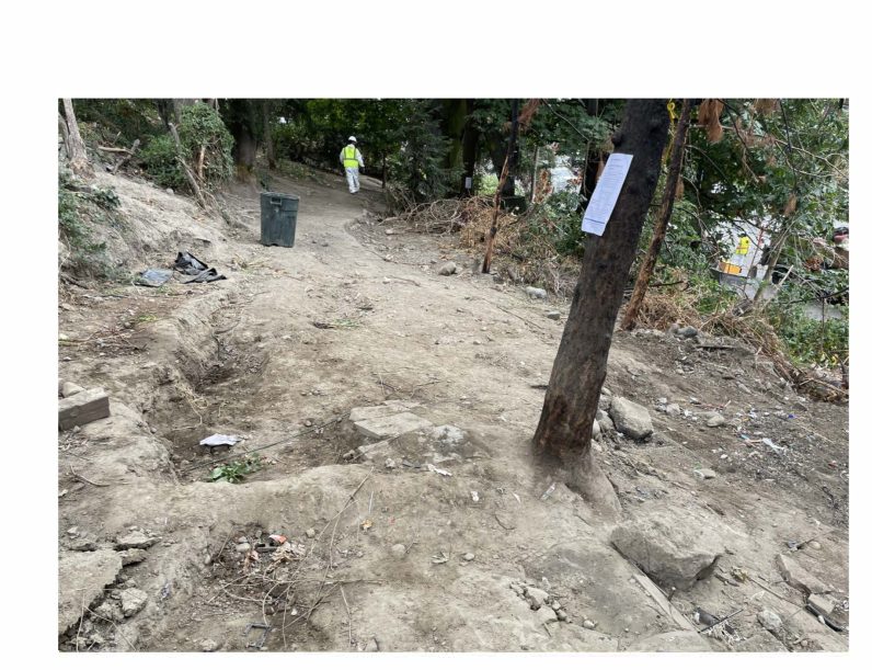 City of Seattle homeless encampment cleanup at eastlake ave e & furman ave e vicinity 72hr n, 2023-08-28 (Montlake/Portage Bay)
