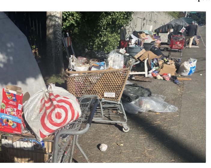City of Seattle homeless encampment cleanup at corliss ave n & n 107th st, 2023-09-13 (Northgate/Maple Leaf)