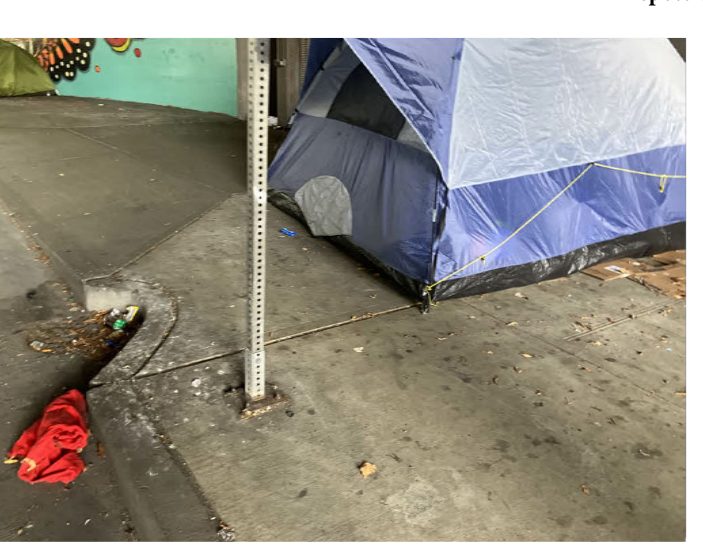 City of Seattle homeless encampment cleanup at 4th ave & yesler way, 2023-10-03 (Pioneer Square/International District)
