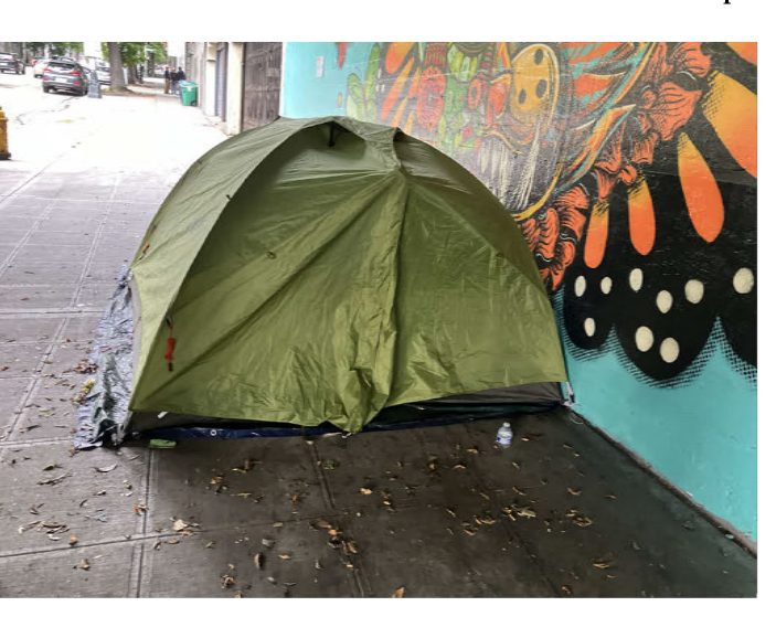 City of Seattle homeless encampment cleanup at 4th ave & yesler way, 2023-10-27 (Pioneer Square/International District)