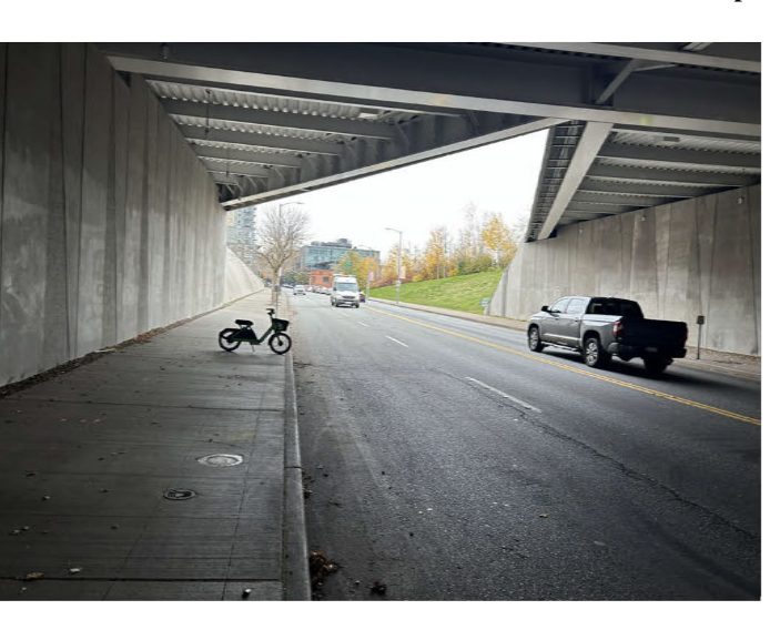 City of Seattle homeless encampment cleanup at elliot ave & bay st, 2025-11-01 (Belltown)