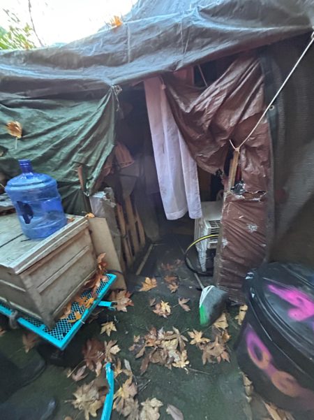 City of Seattle homeless encampment cleanup at westlake ave n & dexter ave n, 2025-11-14 (Queen Anne)